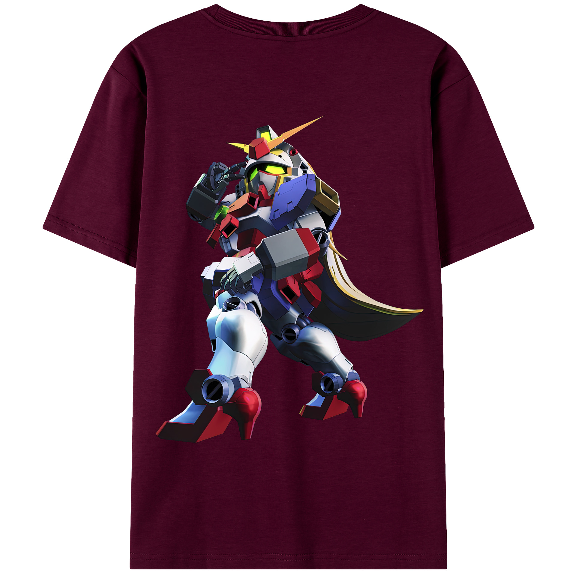 （画像用） 機動戦士ガンダム Mobile Suit Gundam レディース半袖Tシャツ(バックプリント)